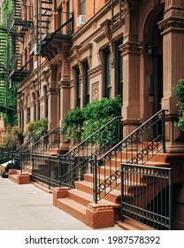 Brownstones in the Gramercy Park neighborhood, Manhattan, New York City