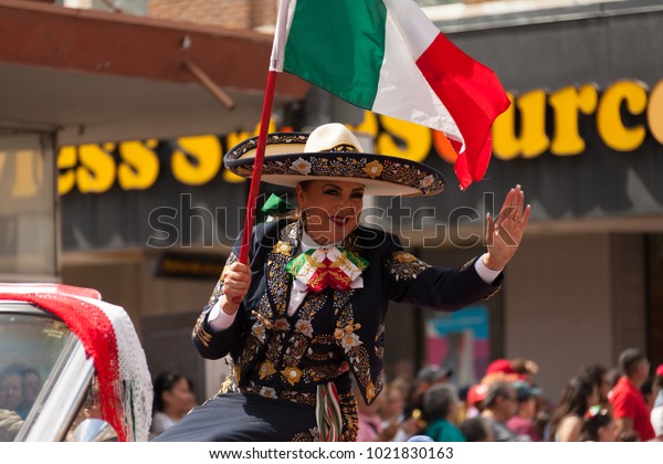 Brownsville, Texas, USA\
- February 25, 2017, Grand International Parade is part of the\
Charro Days Fiesta - Fiestas Mexicanas, A bi-national festival\
between USA and\
Mexico.