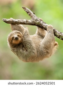 Коричнегорлый ленивец (лат. Bradypus variegatus) — вид трёхпалых ленивцев, обитающий в Неотропической области Центральной и Южной Америки.