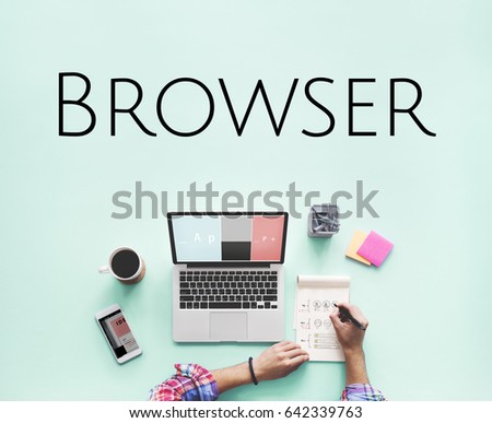browser website template layout graphic word stock photo edit now word webpage template