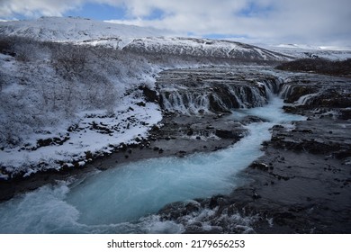 Bruarfoss, one of Iceland's waterfalls