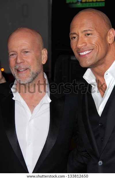 bruce willis and dwayne johnson