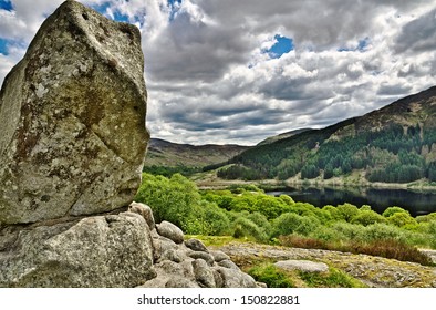 Bruce's Stone Above Loch Trool