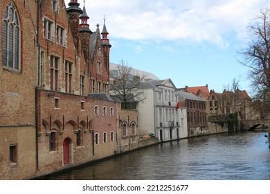 Brugge Belgium Canal Europe Urban 