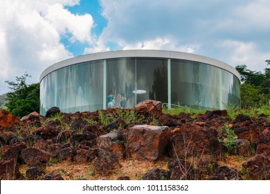 Brumadinho, Brazil - Dec 27, 2017:  Sonic Pavilion By Doug Aitken At Inhotim Institute, Minas Gerais, Brazil