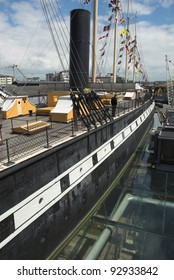 Brunel's Historic SS Great Britain At Bristol.