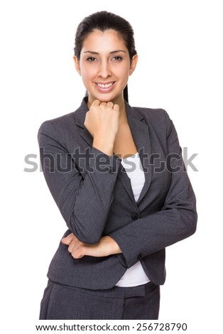Brunette Businesswoman portrait