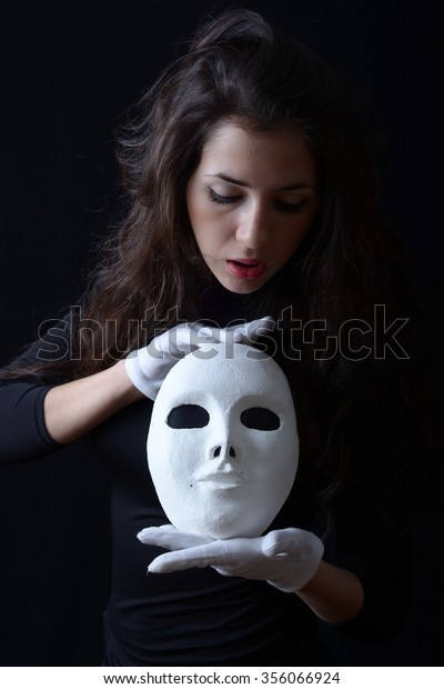 Masked Brunette