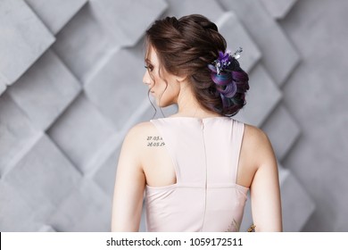 French Twist Hairstyle Images Stock Photos Vectors Shutterstock