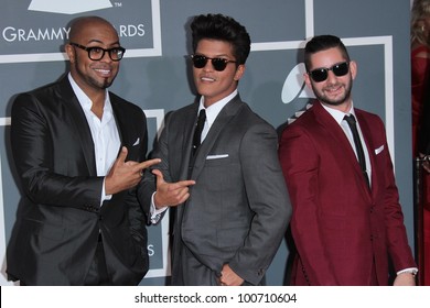 Bruno Mars At The 54th Annual Grammy Awards, Staples Center, Los Angeles, CA 02-12-12