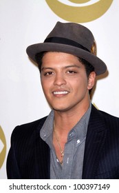 Bruno Mars at the  Grammy Nominations Concert Live, Club Nokia, Los Angeles, CA. 12-01-10