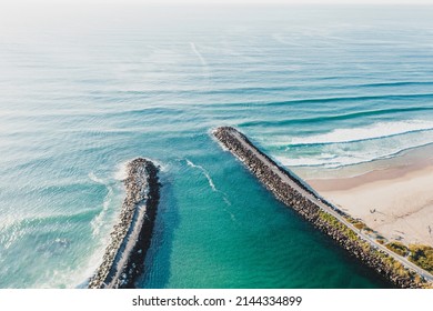 Brunswick Heads Bar Drone Photo