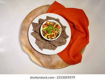 bruschetta spread with a side