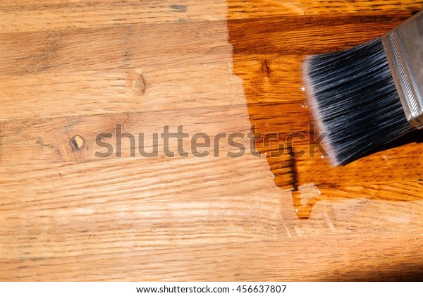 brush on wax for wood