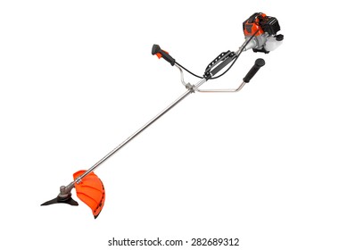 brush cutter isolated on white background