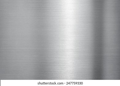 Brushed metal with bold highlight and shadow. - Shutterstock ID 247759330