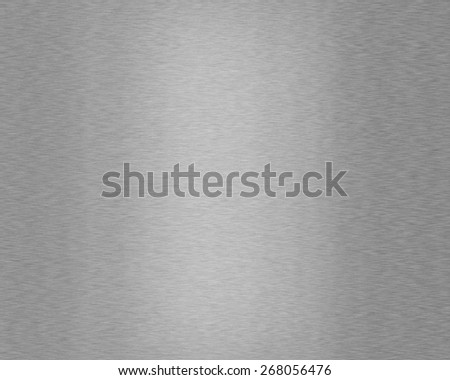 Brushed metal texture background.
