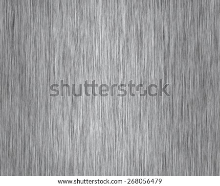 Brushed metal texture background.
