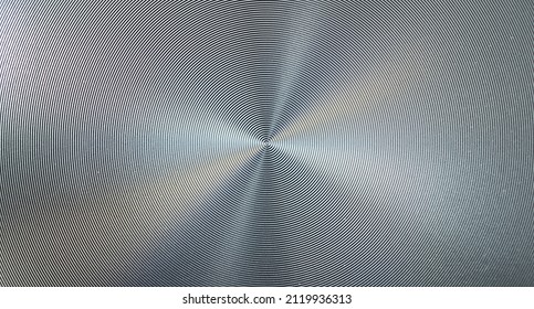 Brushed metal texture. Circular pattern - Shutterstock ID 2119936313