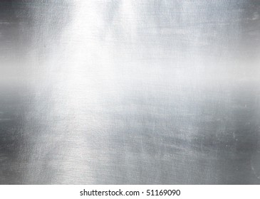 Brushed silver metallic background