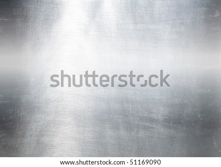 Brushed silver metallic background