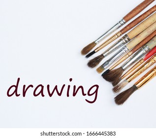 brushes drawing  