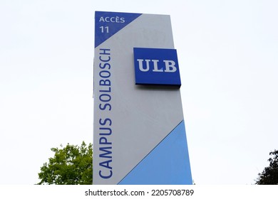 Brussels, Belgium. 23rd September 2022. Exterior View Of The Universite Libre De Bruxelles Which  Is A French-speaking Research University.