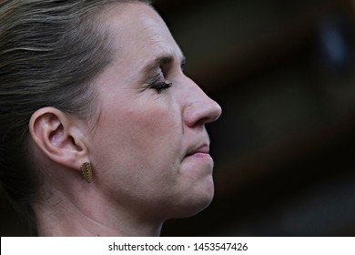 Brussels, Belgium. 30th June 2019.Prime Minister Of Denmark, Mette Frederiksen Arrives For A European Union (EU) Summit At EU Headquarters.