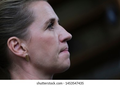 Brussels, Belgium. 30th June 2019.Prime Minister Of Denmark, Mette Frederiksen Arrives For A European Union (EU) Summit At EU Headquarters.