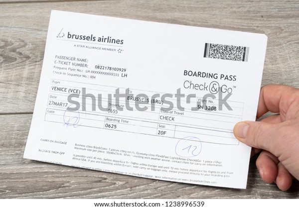 brussels airlines check in luggage