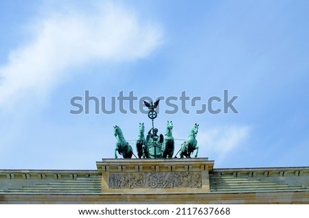 Similar – Brandenburg Gate Art