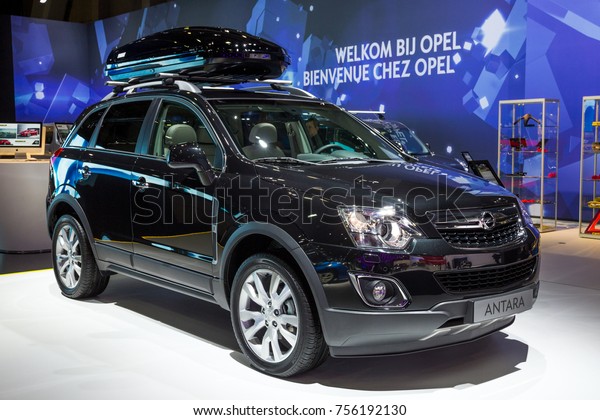 Brussels Jan 12 16 Opel Antara Stock Photo Edit Now