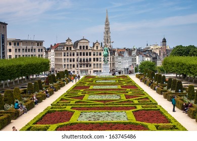 Perspective View Observation Deck Famous Kunstberg Stock Photo (Edit ...