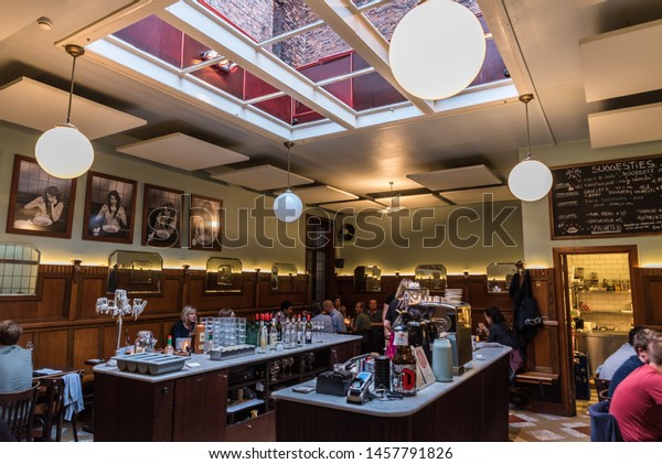 Art Deco Style Victor Cafe Opens In Brussels Bozar Arts Centre