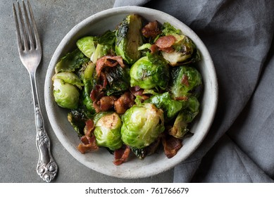 Brussels Sprouts and Bacon Dish