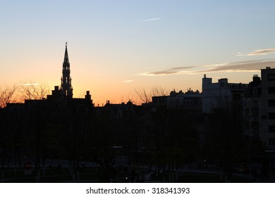 Brussels Sunset