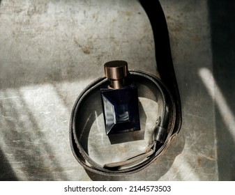 A Brutal Bottle Of Men's Perfume. Leather Fragrance For Men