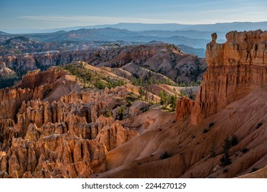 Bryce Amphitheater From Rim Trail on a quiet summer morning