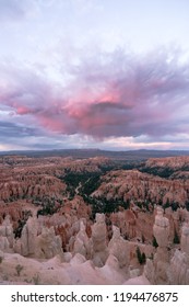 Bryce Canyon Amphitheater At Sunset