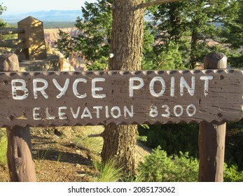 Bryce Canyon City, UT, USA - Aug 2021: Bryce Canyon National Park