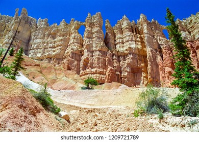 Bryce Canyon Hoodoos.  Some Of Them See Thru