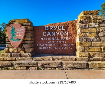 Bryce Canyon National Park Entrance Sign