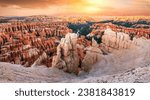 Bryce Canyon National Park, Utah, USA incredibly colorful scenery, beautiful natural landscape. Concept, tourism, travel landmark