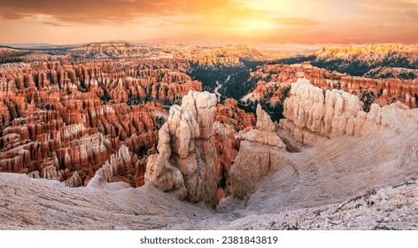 Bryce Canyon National Park, Utah, USA incredibly colorful scenery, beautiful natural landscape. Concept, tourism, travel landmark - Powered by Shutterstock