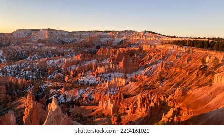 Bryce Canyon Sunrise In October Of 2021