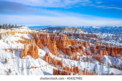 Bryce Canyon In Winter