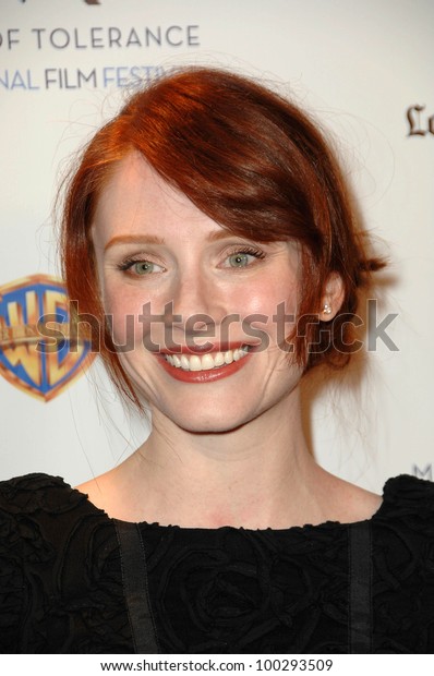 Bryce Dallas Howard At The Inaugural Museum Of Tolerance International Film Festival Gala Honoring Clint Eastwood