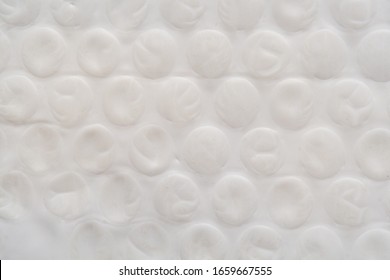 Bubble Background. White Post Envelope