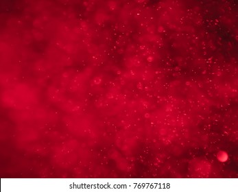 bubble bokeh abstract background with red color - Shutterstock ID 769767118
