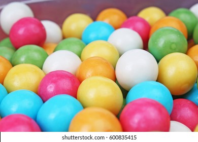 Bubble Gum Chewing Gum Texture Rainbow Stock Photo 600835415 | Shutterstock